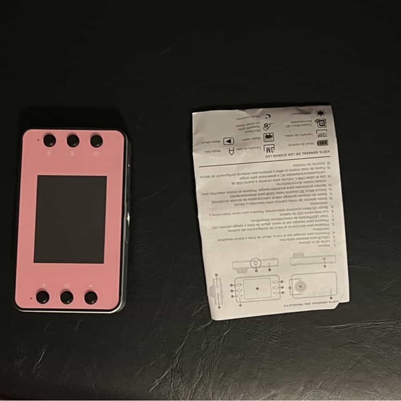 Other - Pink Digital Camera with Instructions